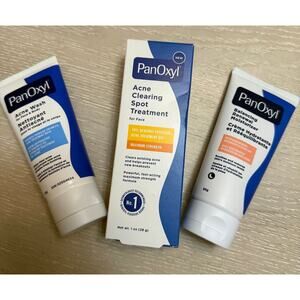 PanOxyl Skincare face/body cleanser, moisturizer & acne treatment Retail $39 NEW